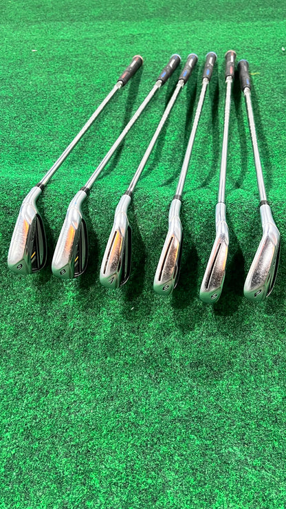 Used RH TaylorMade RocketBladez Iron Set 5-P - Regular Flex Steel shaft